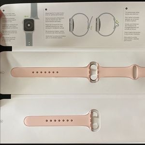 Pink Apple Watch Sport bands
